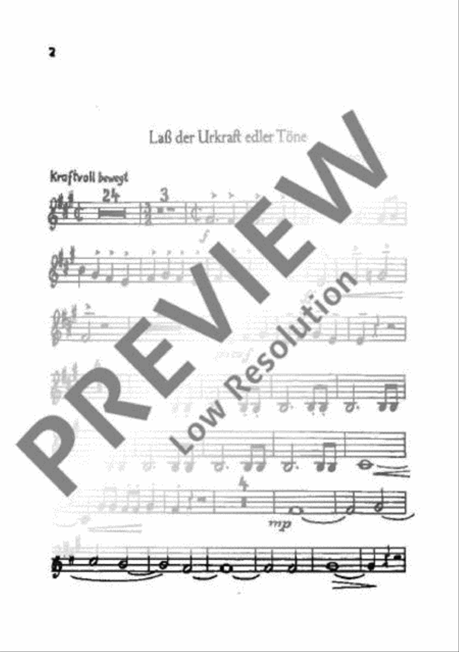 Wandspruch-Kantate TTBB scores gallery preview page 21
