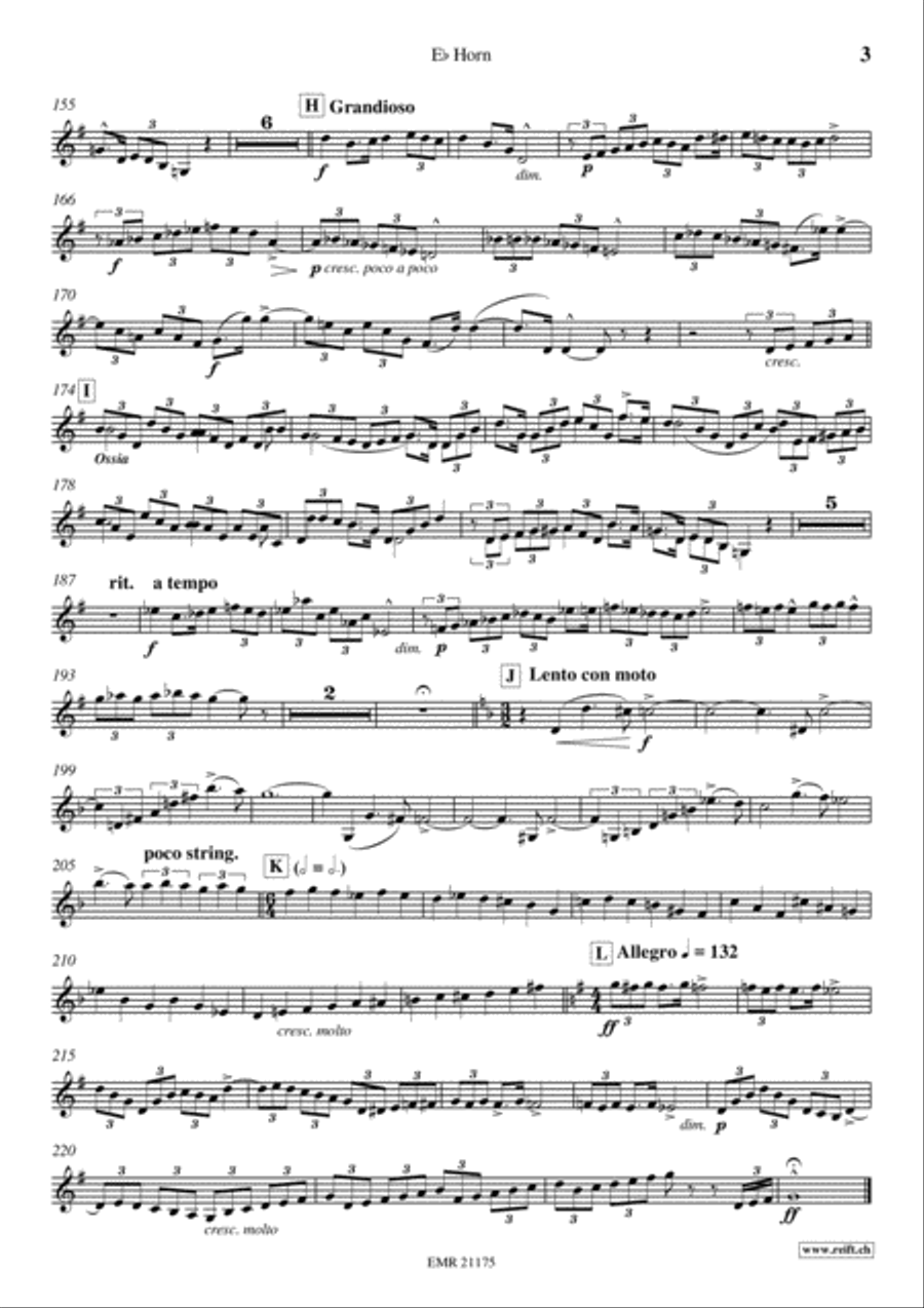 Concerto No. 3 Concerto No. 3 Horn scores gallery preview page 4