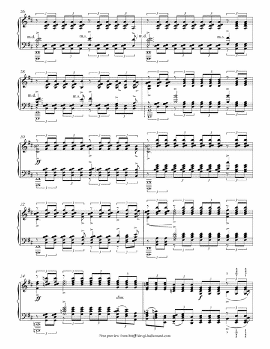 Preludes Op.32, No.10 Lento