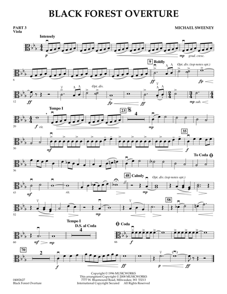 Black Forest Overture - Pt.3 - Viola