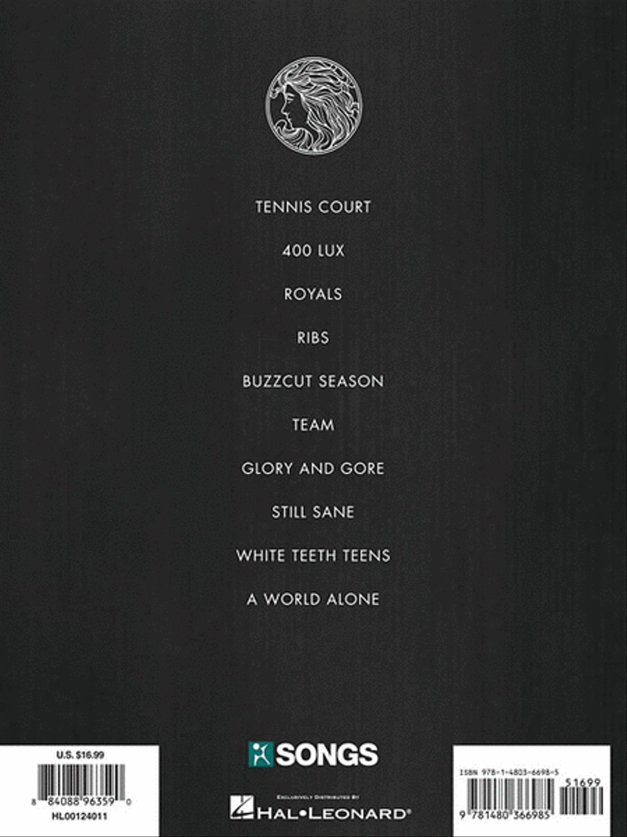 Lorde - Pure Heroine Piano, Vocal, Guitar scores gallery preview page 2