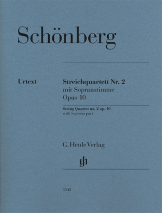 Book cover for String Quartet No. 2, Op. 10
