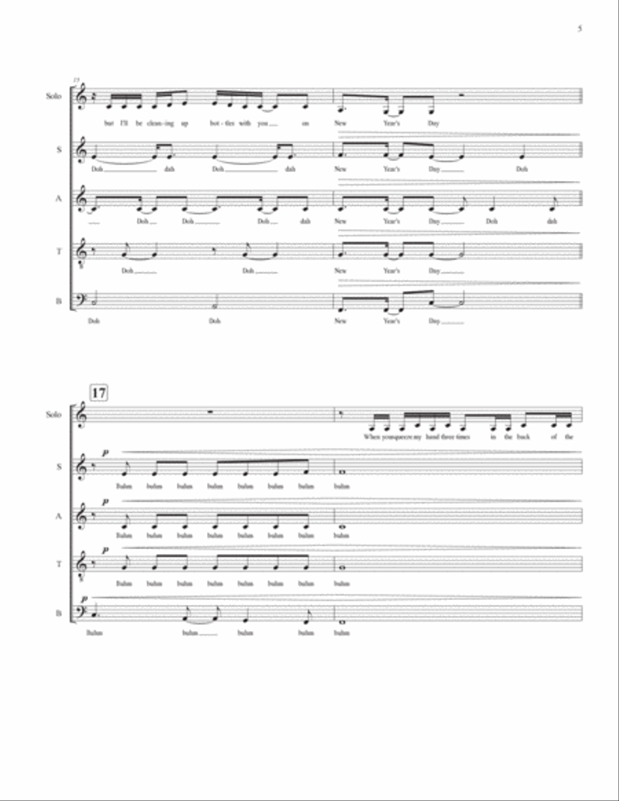 New Year's Day Divisi scores gallery preview page 6