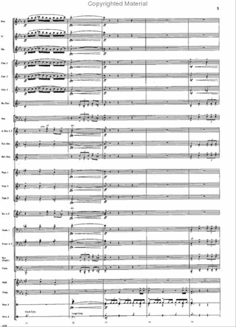 A Vision of Majesty Concert Band scores gallery preview page 4