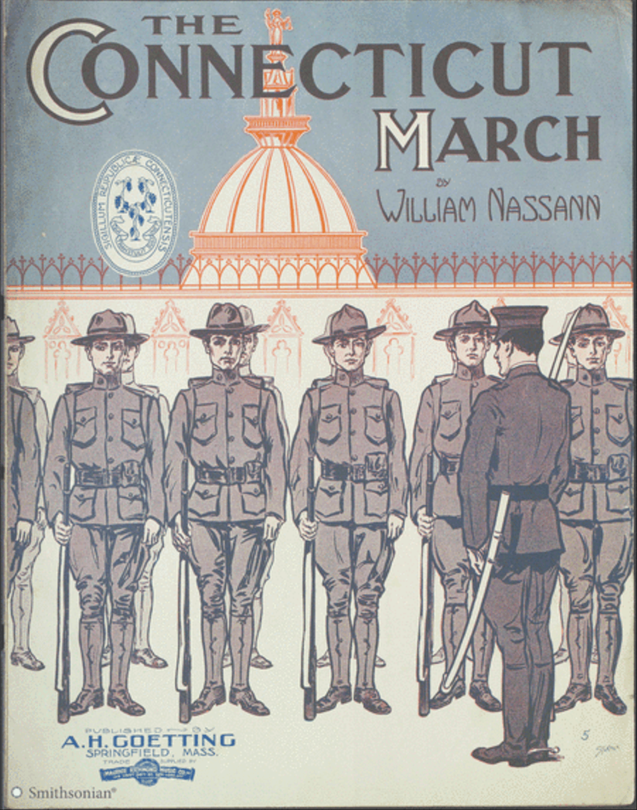 The Connecticut March The Connecticut March Piano Solo scores gallery preview page 1