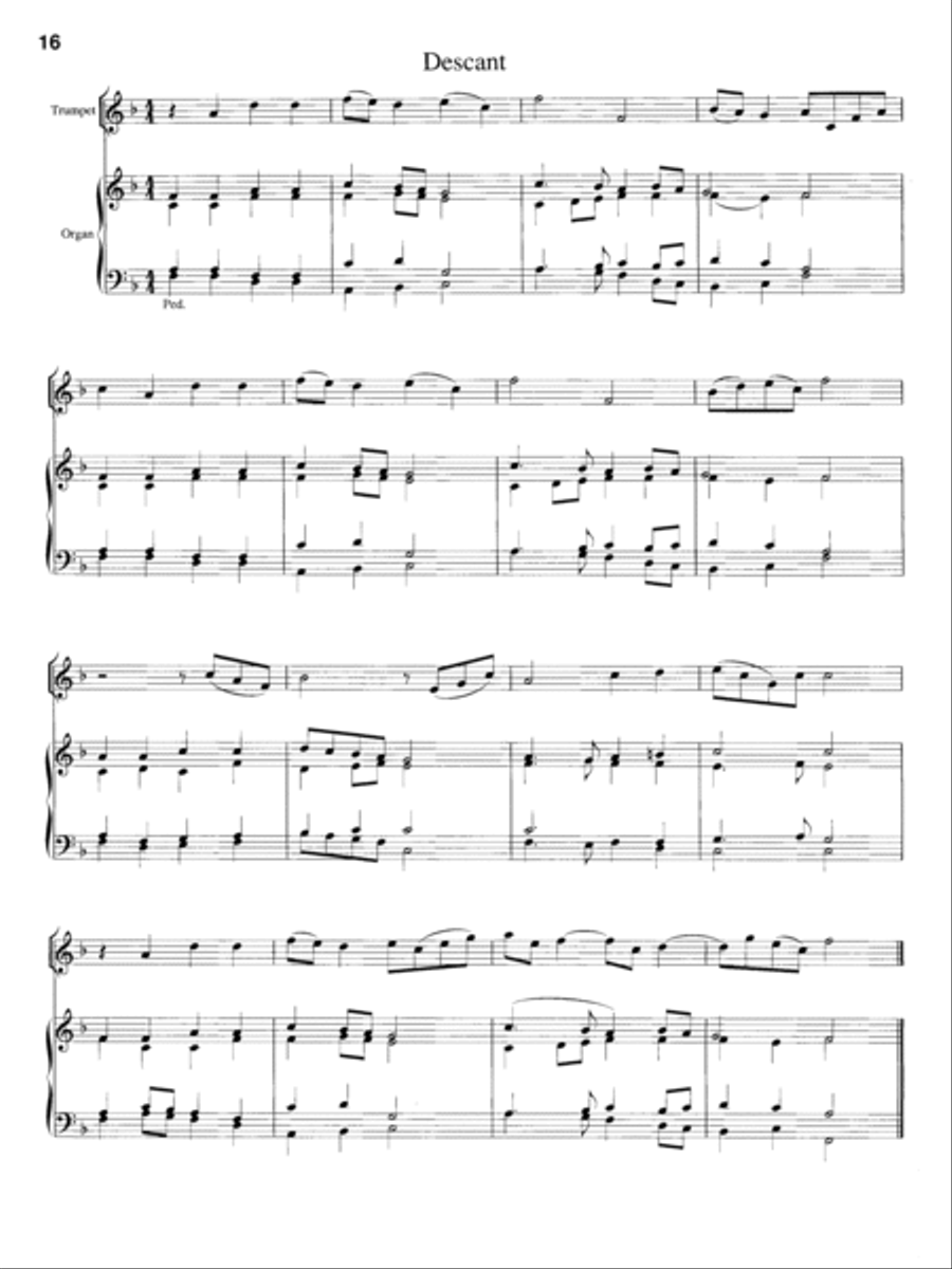 Christ the Lord Is Risen Today Trumpet scores gallery preview page 2