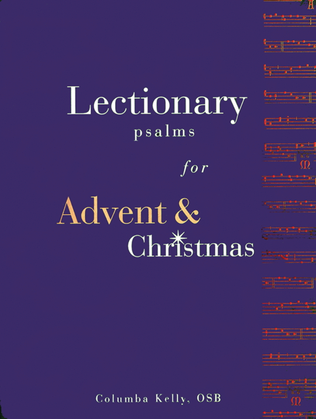 Book cover for Lectionary Psalms for Advent and Christmas - Spiral edition