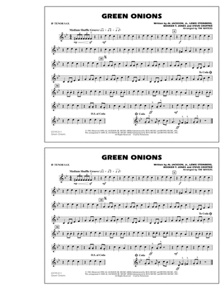 Green Onions - Bb Tenor Sax