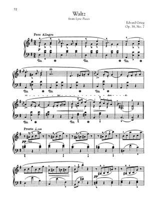 Book cover for Waltz, Op. 38, No. 7