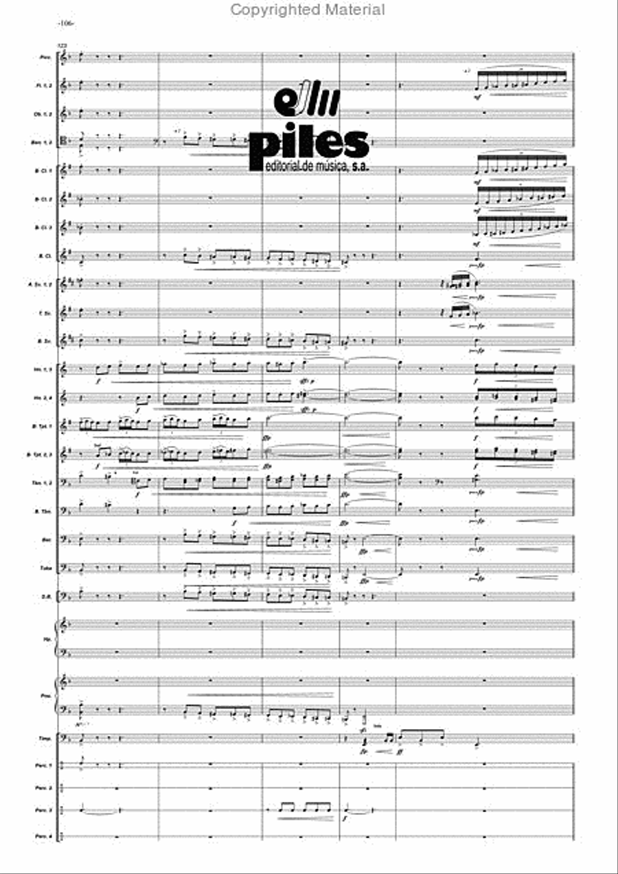 Duende Duende Concert Band scores gallery preview page 107
