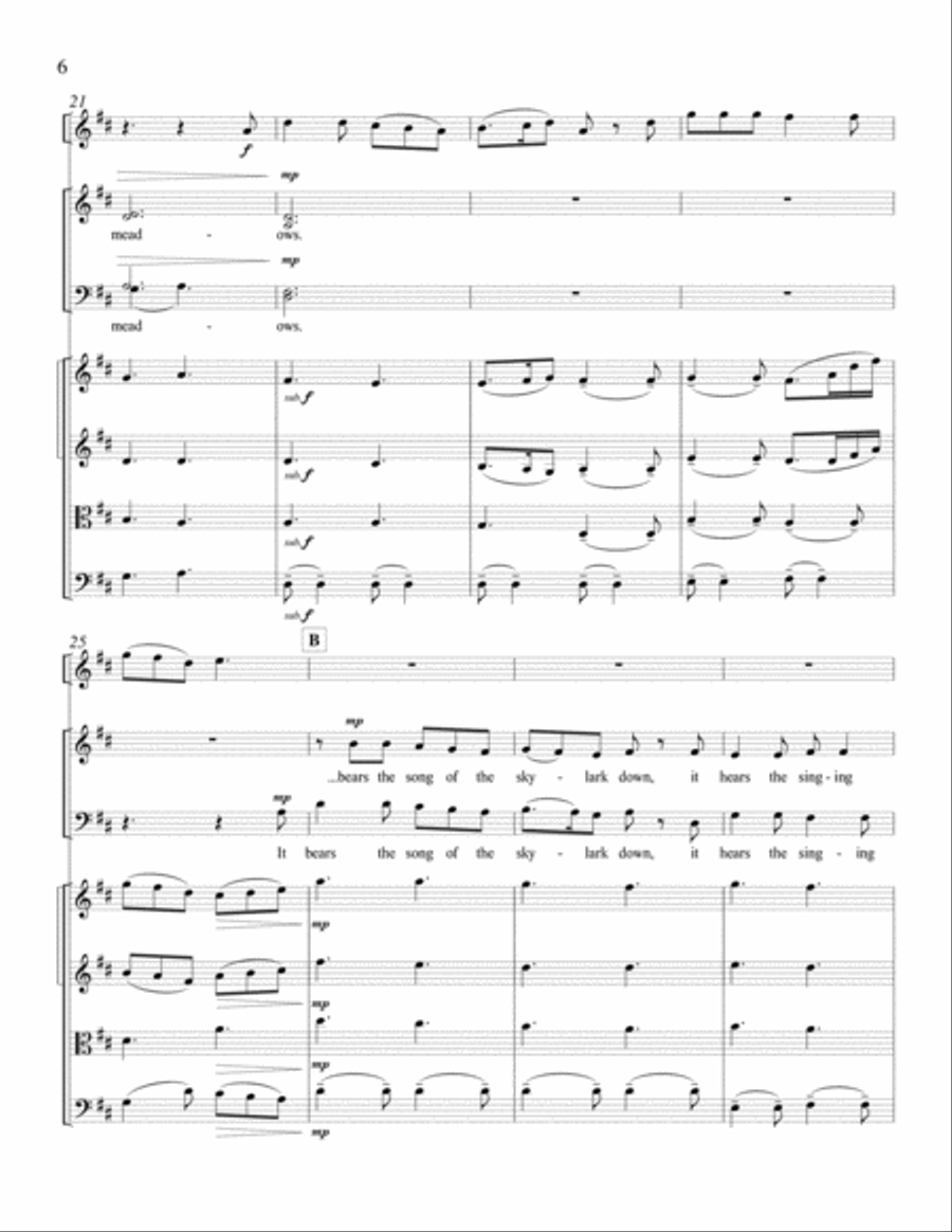 Spring Carol Choir scores gallery preview page 6