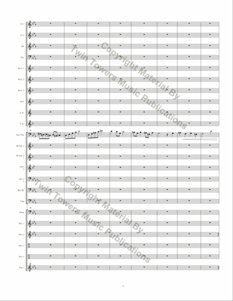 Seminar Concert Band scores gallery preview page 9