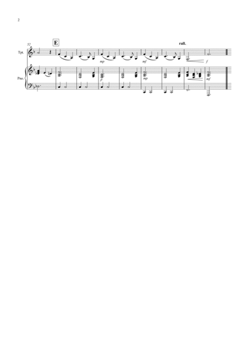 2 Christmas Favourites for Trumpet and Piano (volume one) image number null