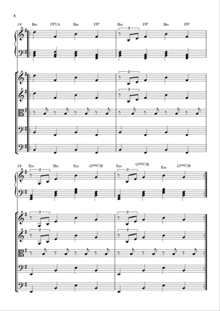The Last Of Us String Quintet scores gallery preview page 4