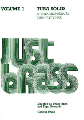 Book cover for Tuba Solos - Volume 1