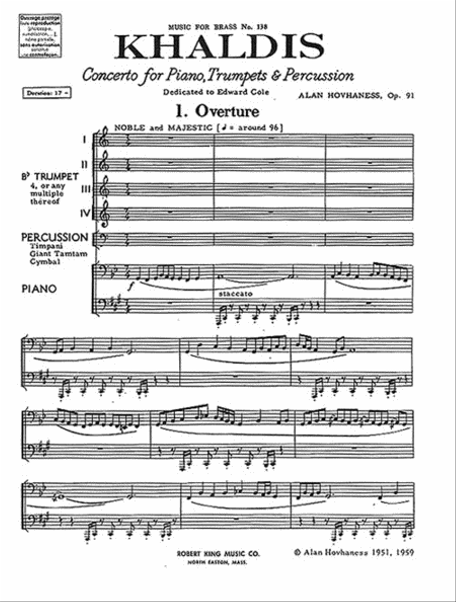 Khaldis (sextet-mixed) School and Community scores gallery preview page 3