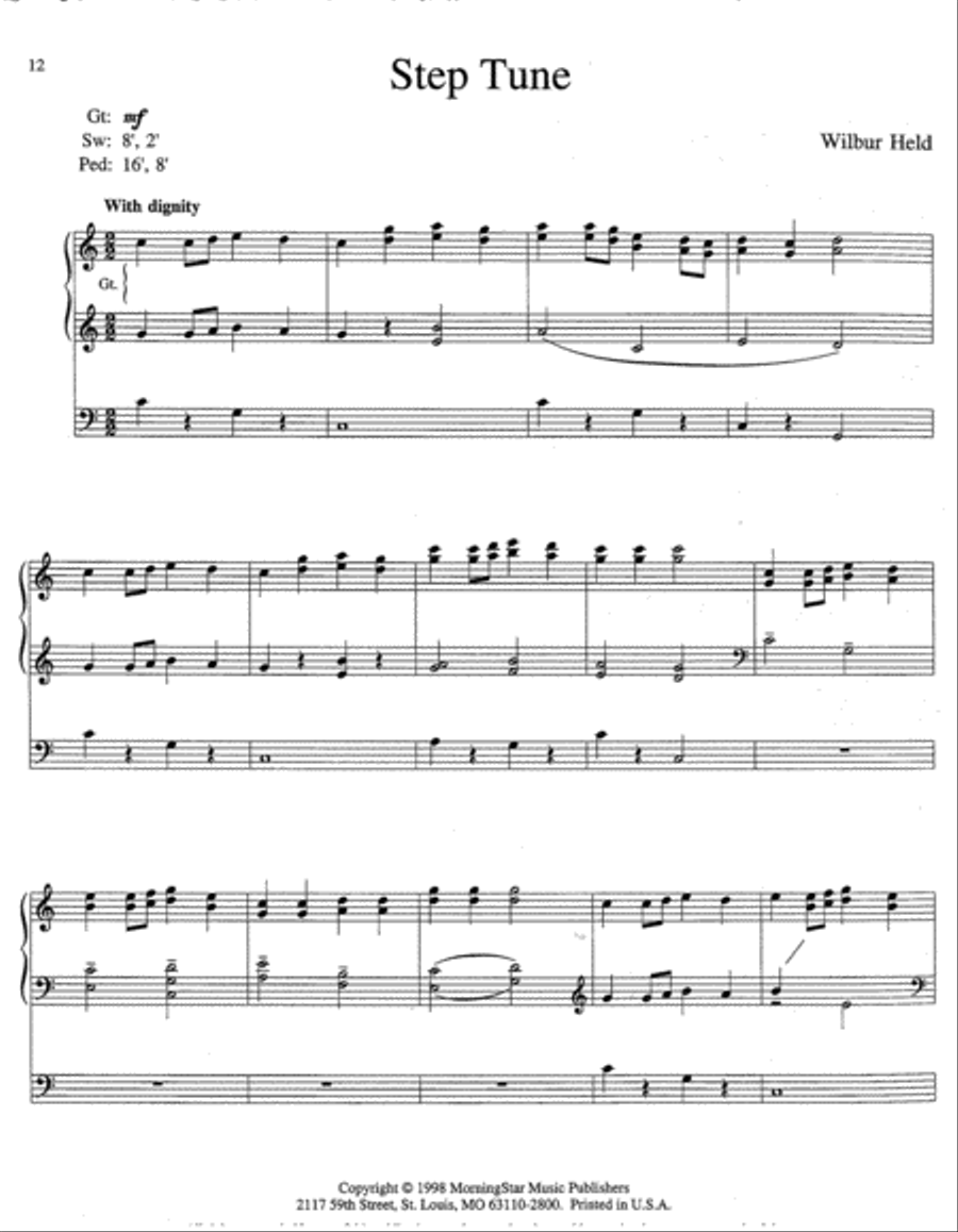 Shaker Tunes for Organ Shaker Tunes for Organ Organ Solo scores gallery preview page 5