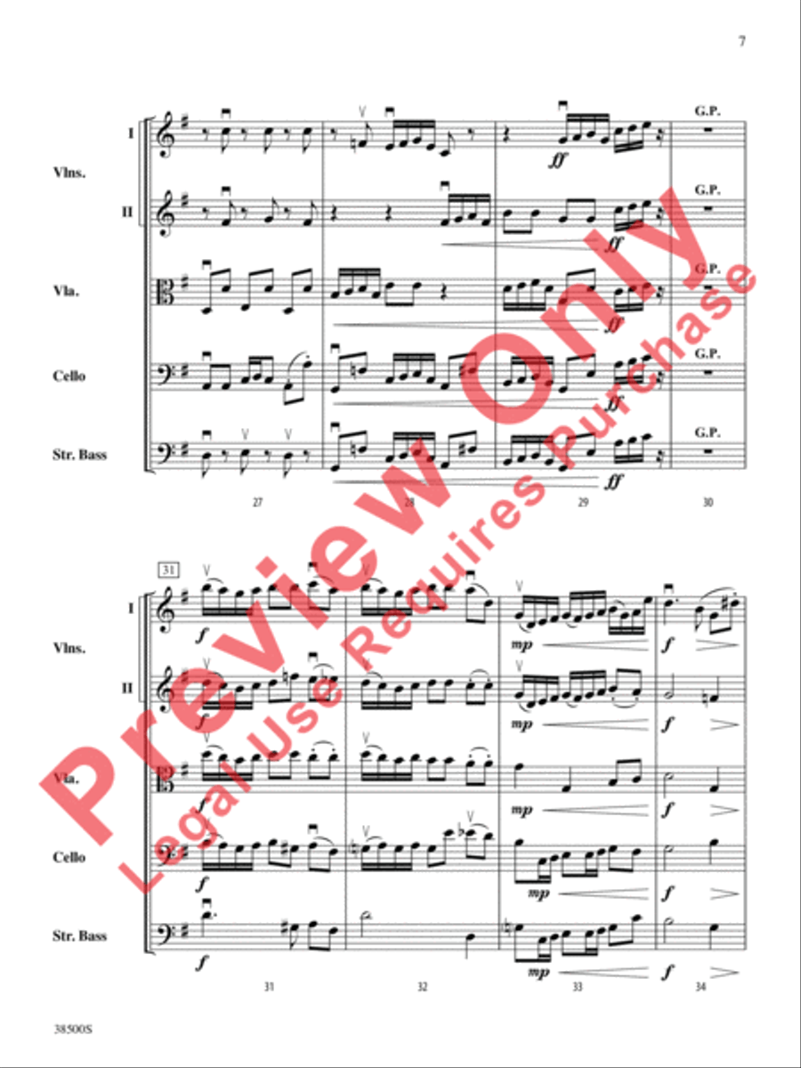 Nordic Suite String Orchestra scores gallery preview page 8