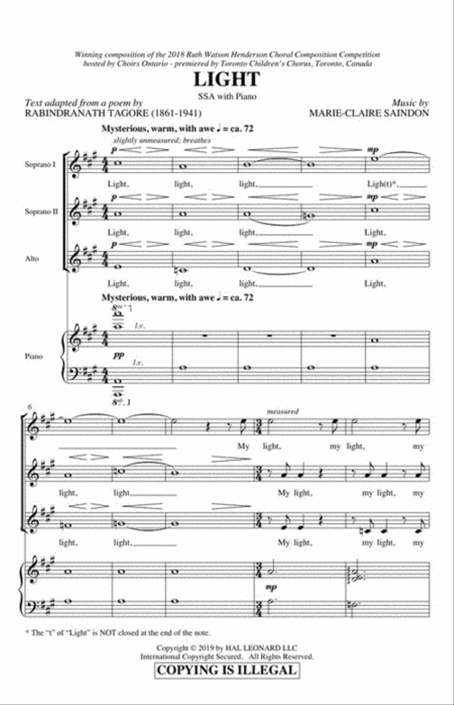 Light SSA scores gallery preview page 4