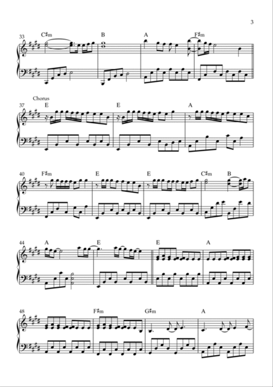The Climb The Climb Piano Solo scores gallery preview page 3