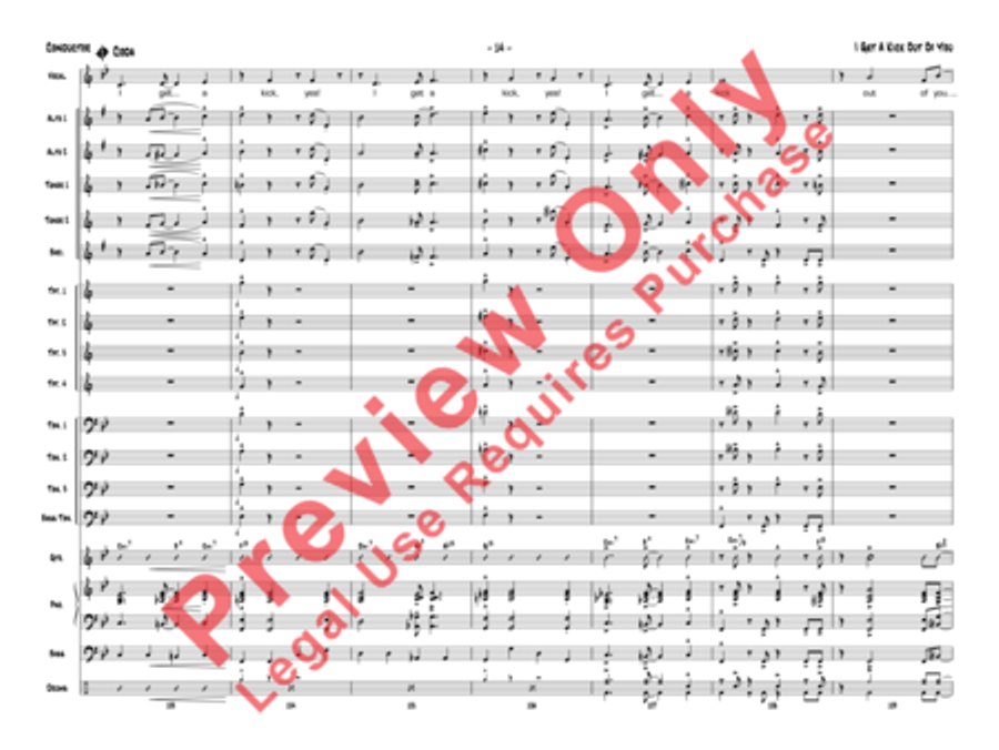 I Get a Kick Out of You Jazz Ensemble scores gallery preview page 17