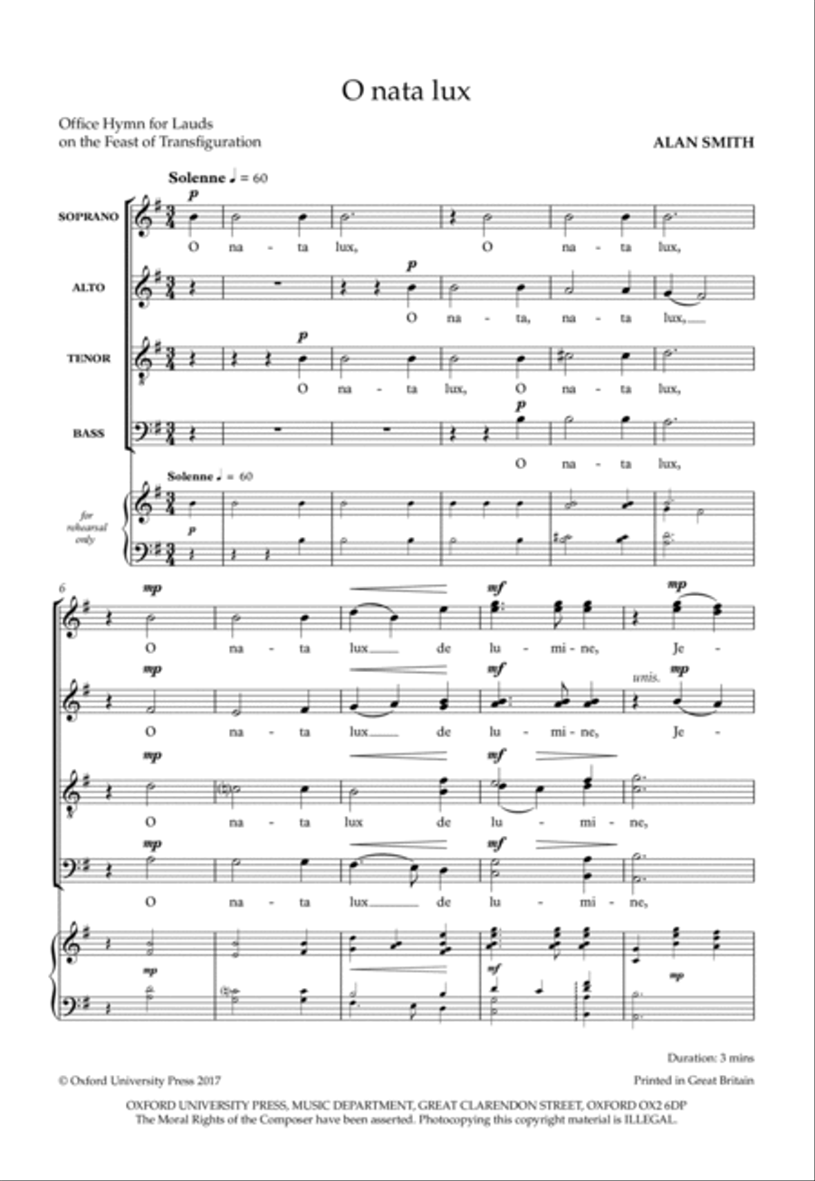 O nata lux Score scores gallery preview page 3