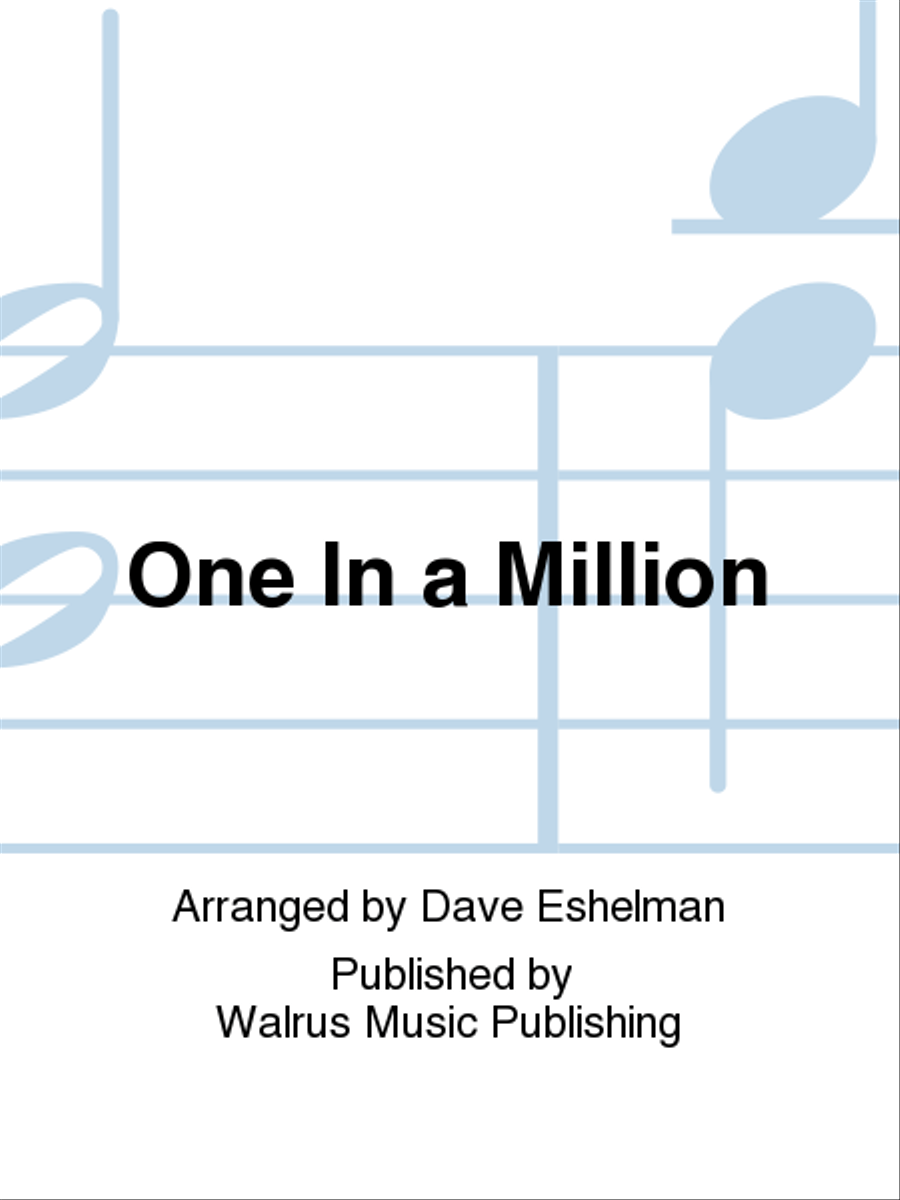 One In a Million One In a Million Big Band scores gallery preview page 1