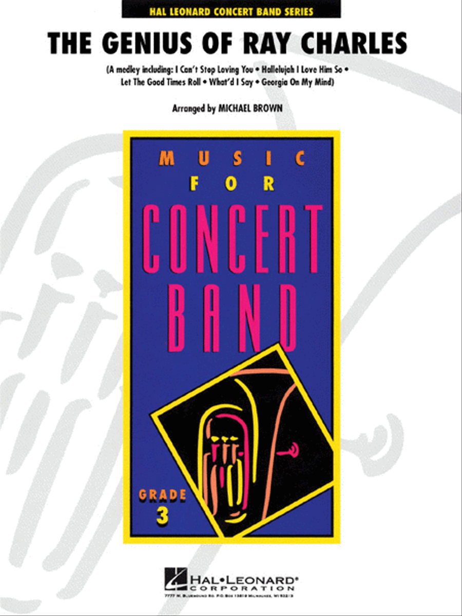 The Genius of Ray Charles Concert Band scores gallery preview page 1