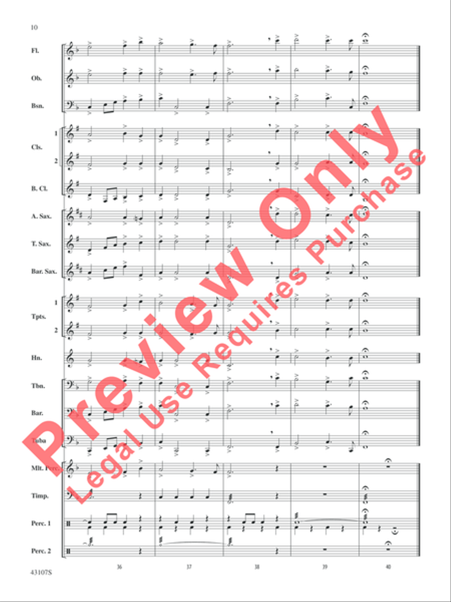 Happy Holidays---Vol. 2 Happy Holidays---Vol. 2 Concert Band scores gallery preview page 33