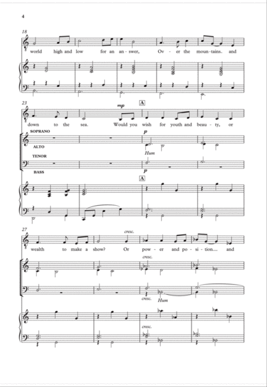 The Gift of Music The Gift of Music 4-Part scores gallery preview page 3