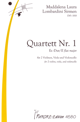 Book cover for Streichquartett Nr. 1