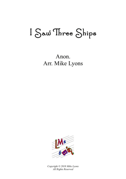 Brass Quintet - I Saw Three Ships image number null
