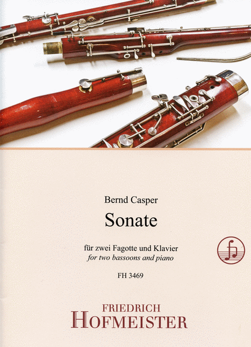 Sonate fur 2 Fagotte und Klavier