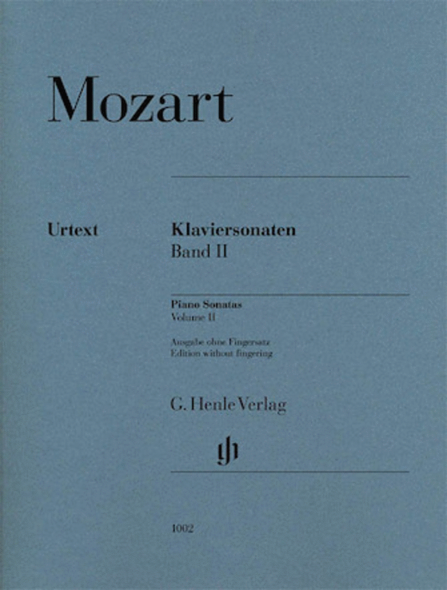 Piano Sonatas Volume 2 Piano Solo scores gallery preview page 1