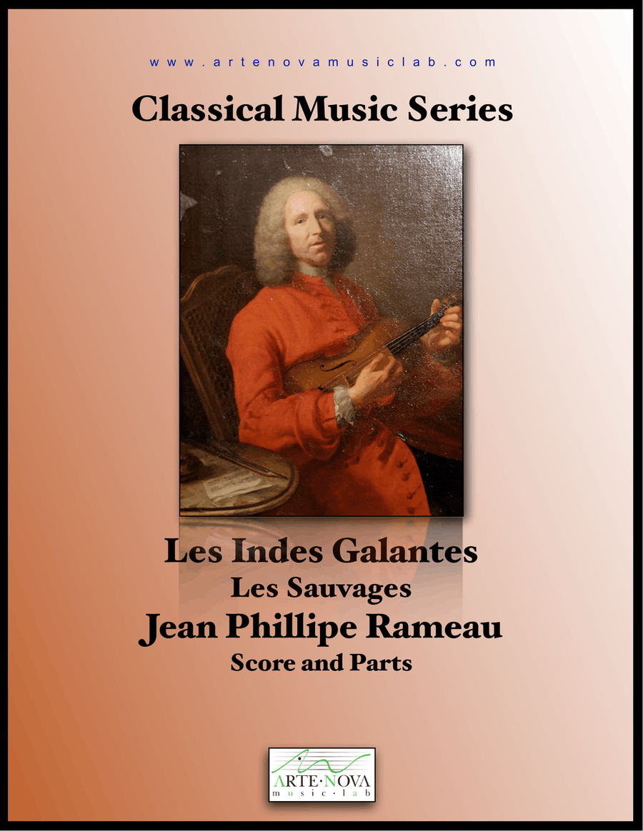 Les Indes Galantes - Les Sauvages String Quartet scores gallery preview page 1