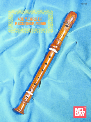 Book cover for 400 Years of Recorder Music