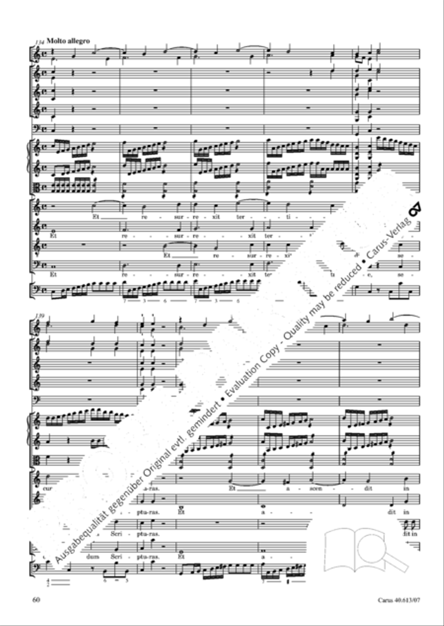 Mass in C (Missa in C) Mass in C (Missa in C) 4-Part scores gallery preview page 67