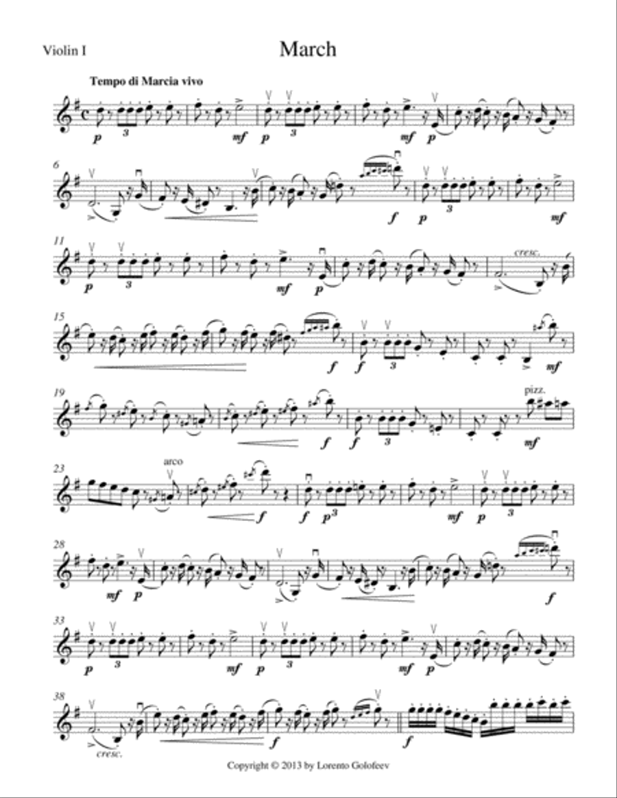 Suite from The Nutcracker String Quartet scores gallery preview page 2