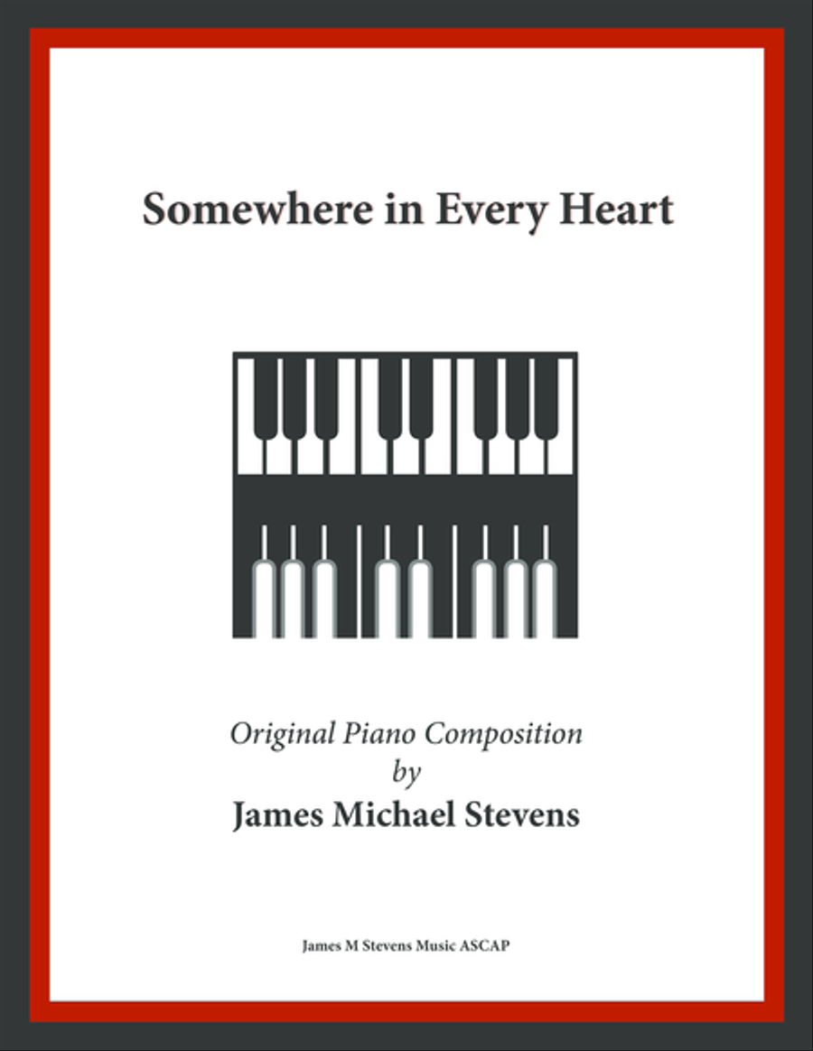 Somewhere in Every Heart Piano Solo scores gallery preview page 1