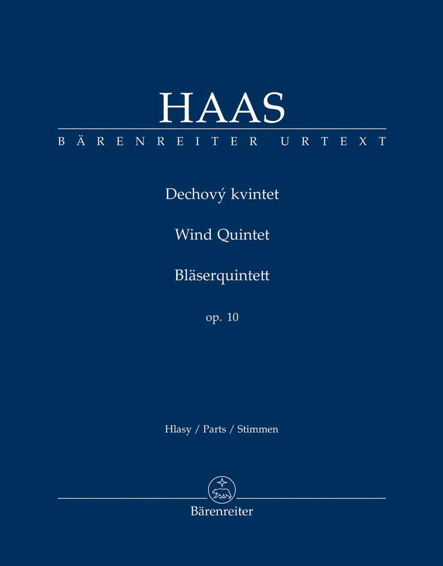 Wind Quintet, op. 10 Wind Quintet, op. 10 Woodwind Quintet scores gallery preview page 1