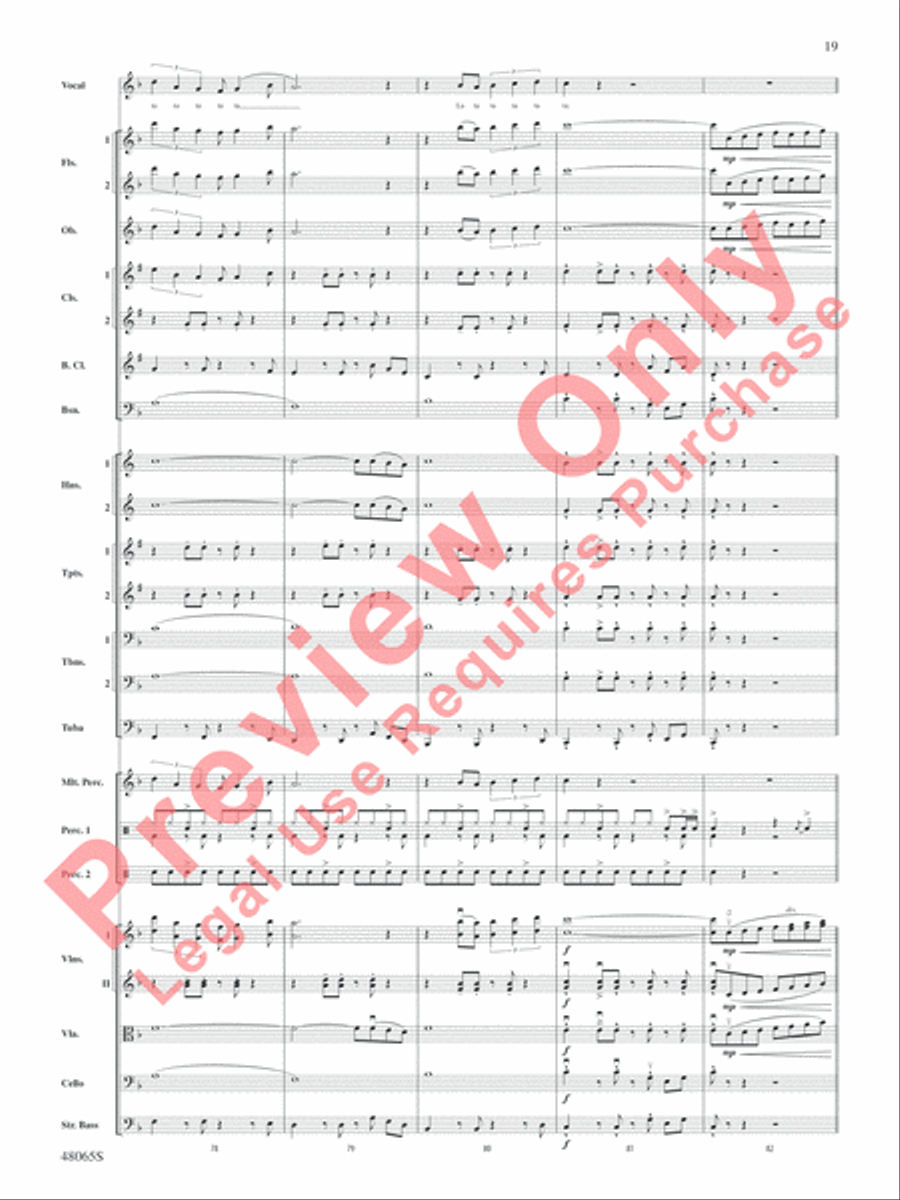 Wonderful Worlds Full Orchestra scores gallery preview page 20