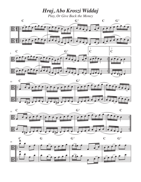 Ukrainian Fiddle Tunes for Two Violas