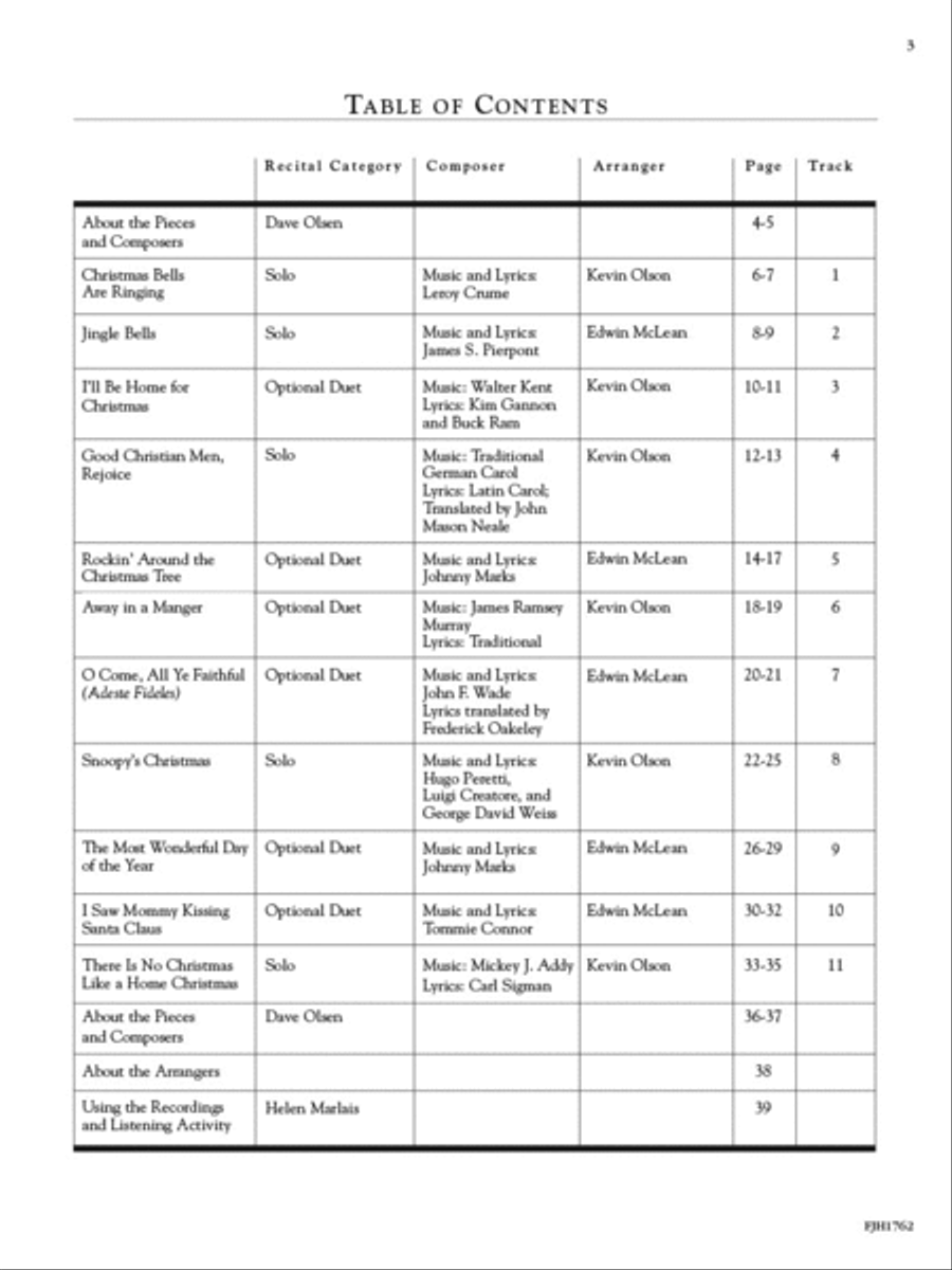 In Recital with Popular Christmas Music, Book 2 Piano Method scores gallery preview page 2