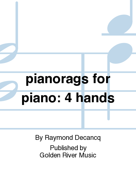 pianorags for piano: 4 hands
