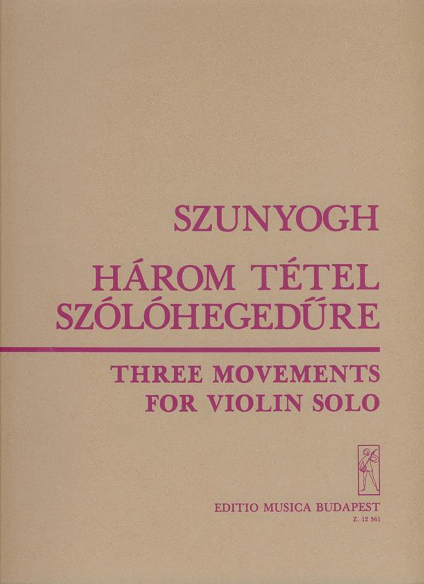 Drei Sätze für Violine Solo