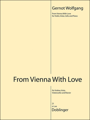Book cover for From Vienna With Love