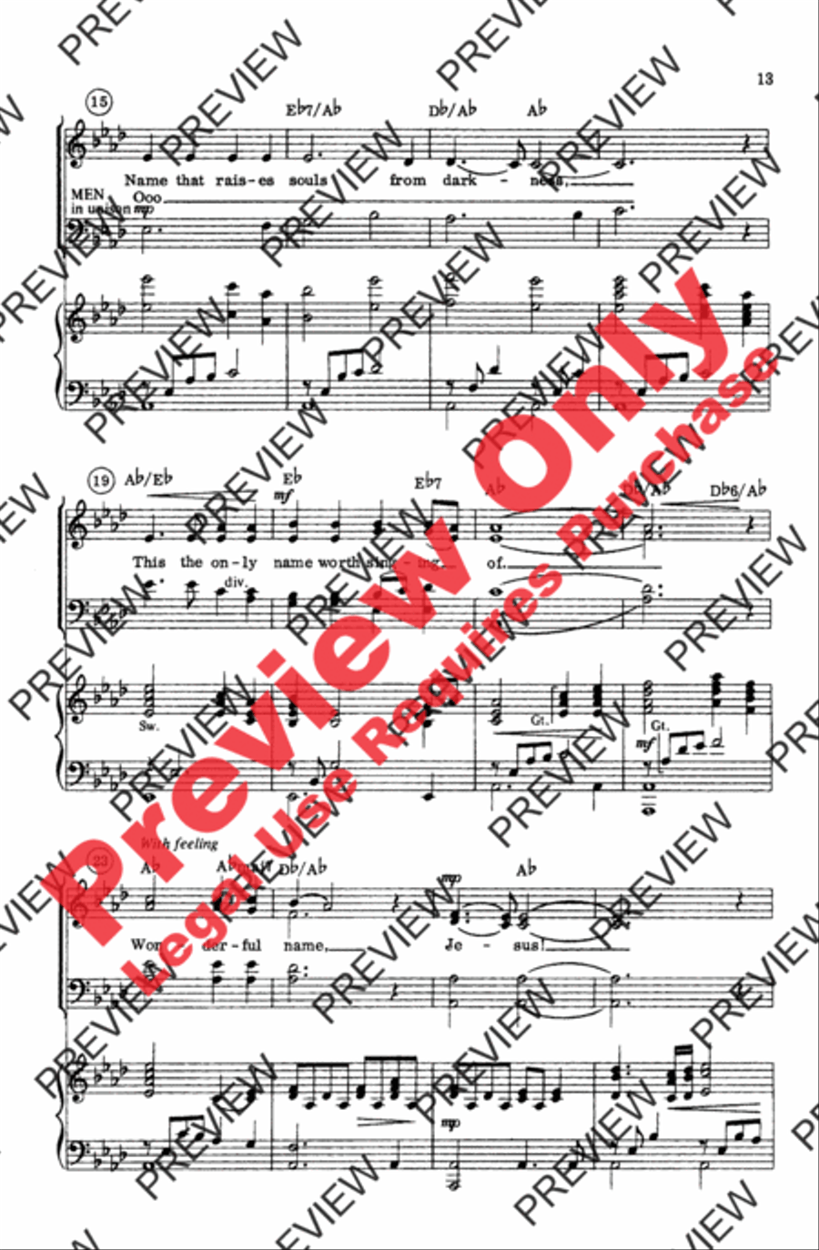 King of Love King of Love 4-Part scores gallery preview page 9