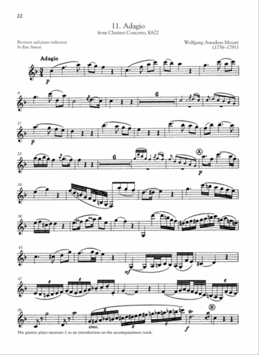 Solos for the Clarinet Player Clarinet Solo scores gallery preview page 5