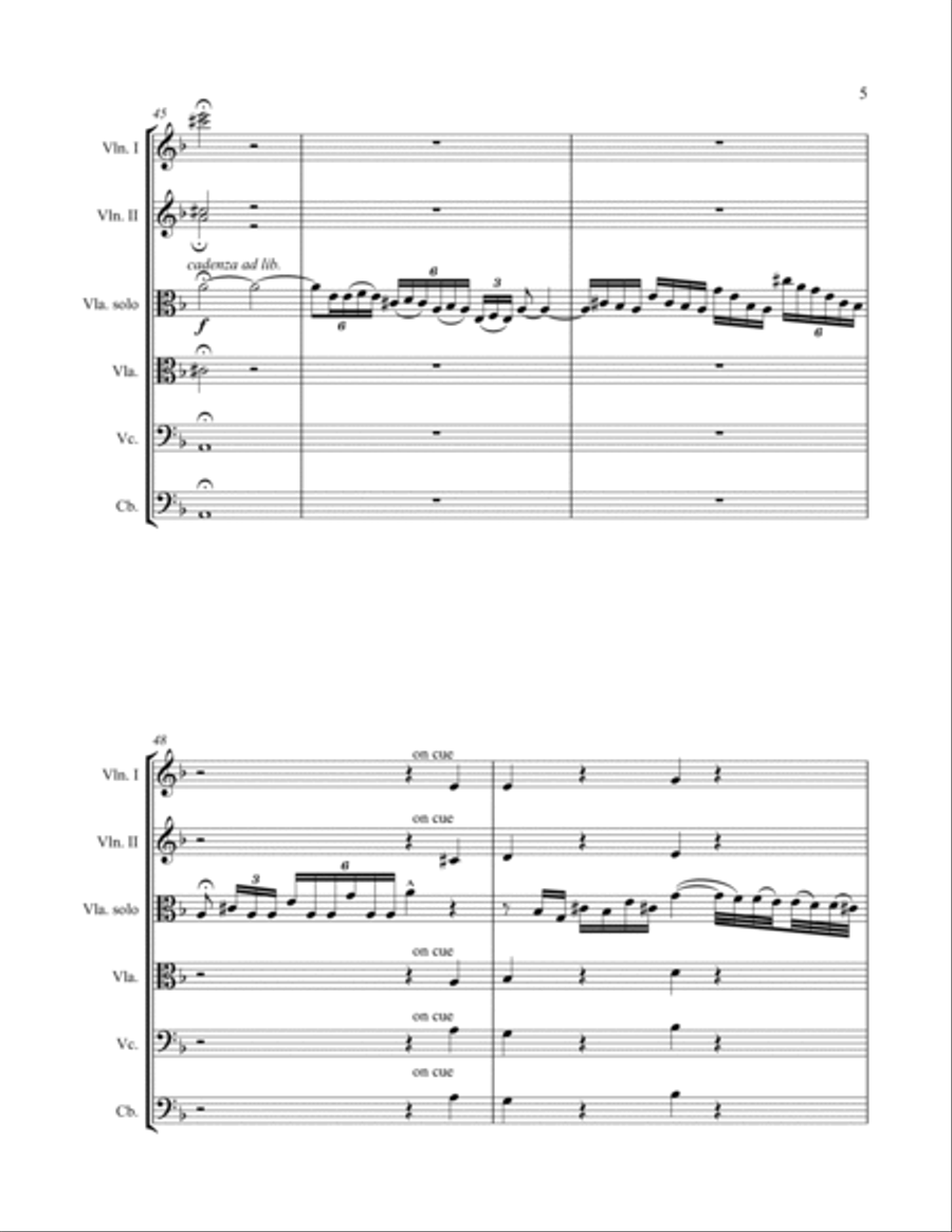 Tango Izquierda for string orchestra String Orchestra scores gallery preview page 5