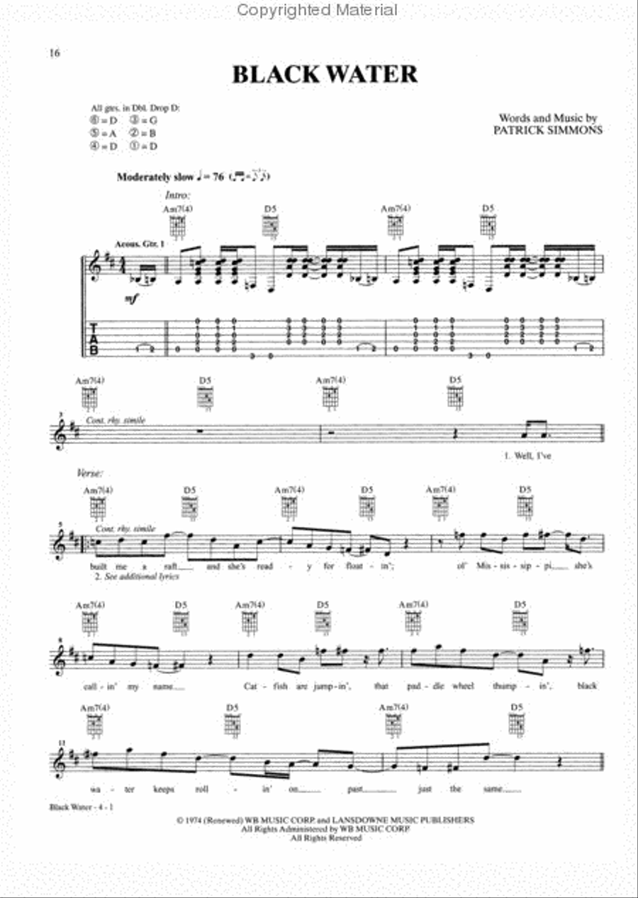 The Big Easy Book of Acoustic Guitar Acoustic Guitar scores gallery preview page 4